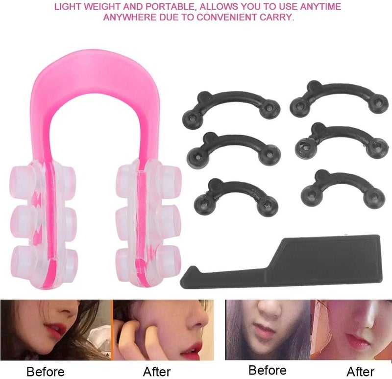 woobles Nose Up Lifting Clip, Safety Silicone Shaper Nose Clip for Lifting Straightening Nose Bridge Straightener Corrector Slimming Device - Image 4
